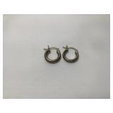 Small Sterling Silver Hoop Earrings