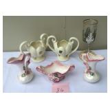 Assorted Decorative Ceramic And Glassware