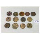 Assorted Military Challenge Coins