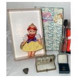 Rose O'Neill Kewpie Doll And Assorted Items