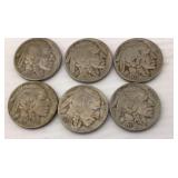 US Buffalo Nickels Assorted Dates