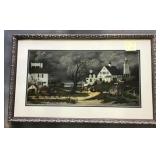 Charles Wysocki Framed Print Martha's Vineyard...