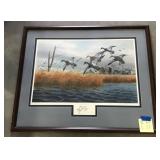 Jerry Raedeke Waterfowl Print Signed