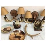 Rustic Lodge Decor Grouping