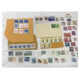 Vtg US Postage Stamp Collection