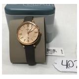 Fossil Women's Rose Gold-Tone Watch
