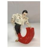 Porcelain Matador Figurine 9in