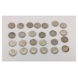 US 90% Silver Circulated Dimes