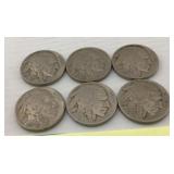 US Buffalo Nickels Assorted Dates