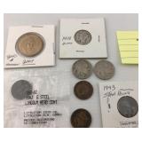 Assorted US Coins & Token