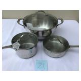 Princess House Stainless Steel Cookware Set