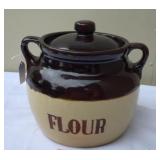 Monmouth Pottery Flour Crock