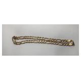 10K Yellow Gold Figaro Chain Bracelet