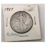 1947 Walking Liberty Half Dollar