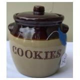 Monmouth Pottery Cookies Crock