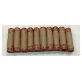 Ten Rolls 2008 US Pennies Uncirculated