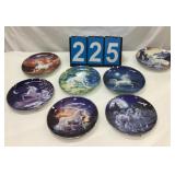 Franklin Mint Unicorn Collector Plates