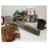 Coca-Cola Clock & Various VintageDecor