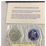 1971 Eisenhower Uncirculated Silver Dollar