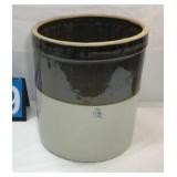 Stoneware Crock 6 Gallon 14 In
