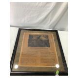 Framed Star Spangled Banner Print