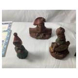 Cairn Studio Thomas F. Clark Gnome Figurines