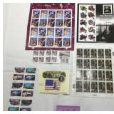 Assorted Commemorative Postage Stamp Sheets