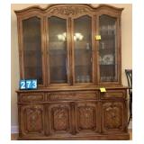 Beautiful Vtg China Cabinet