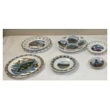 Vtg Souvenir Collector Plates Assorted