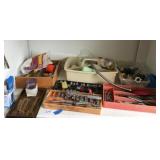 Assorted Hand Tools And Plumbing Hardware