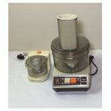 Vtg Food Processor & Chopper