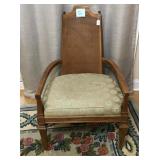 American Of Martinsville Cane Armchair