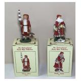 Beautiful International Santa Claus Figurines