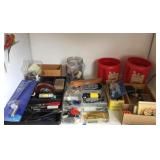 Assorted Hand Tools And Hardware