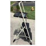 Cosco Folding Three-Step Ladder