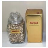Koeze Glass Jar w/ Pistachios