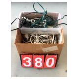 Assorted Electrical Cords And Light Strings
