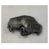 Beautiful Indiana Metal Craft Chevy Van Buckle
