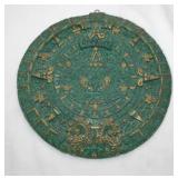 Mexican Mayan Calendar Wall Plaque