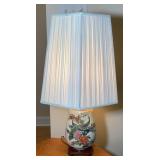 Peacock Ceramic Table Lamp 22x23 In