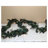 Pre-Lit Artificial Christmas Garland