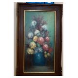 Floral Still Life Oil Painting 18x29