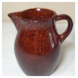 Roseville R.R.P. Co. Brown Ceramic Pitcher