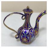 Cloisonne Miniature Teapot w/ Stand