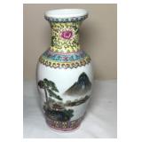 Chinese Porcelain Landscape Vase