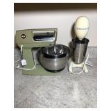 Vtg Hamilton Beach Deluxe Mixer And Milkshake...