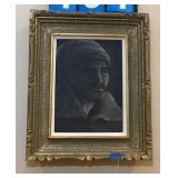 Portrait Of A Man Oil Painting 15x18 In
