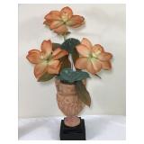 Alva 1980 Decorative Urn w/ Florals