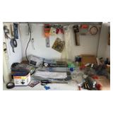Assorted Workshop Supplies And Hardware