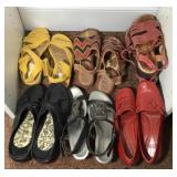 Assorted Ladies Sandals And Loafers Size 6-7